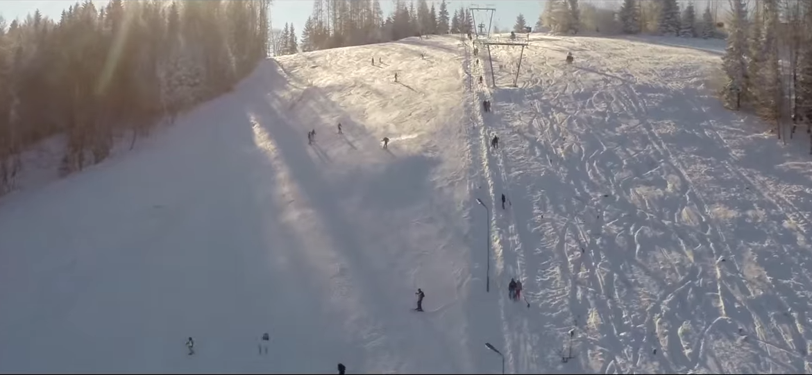 Wyciąg narciarski Gromadzyń w Ustrzykach Dolnych